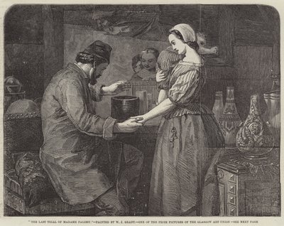 The Last Trial of Madame Palissy (engraving) by William James Grant